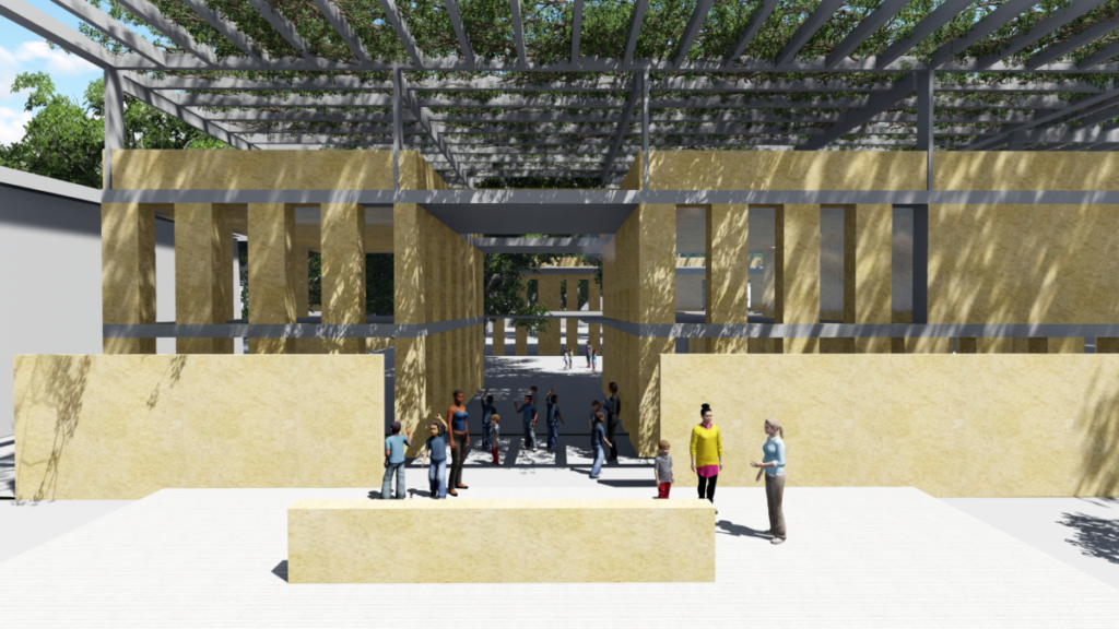 school in africa with sustainable materials